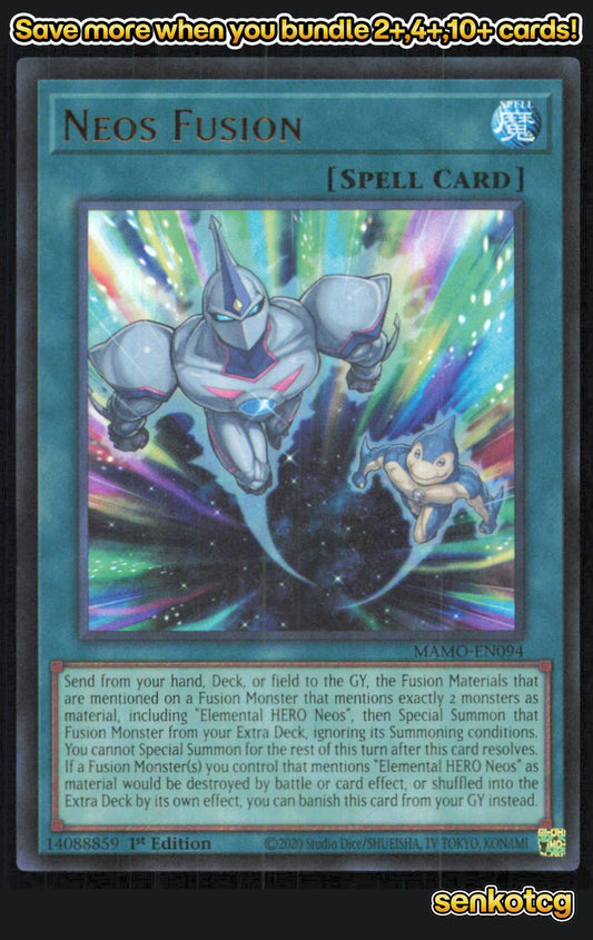 🎴 Neos Fusion MAMO-EN094 Ultra Rare