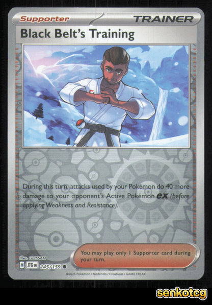 🎴 Black Belt's Training 145/159 Reverse Holo Journey Together NM 🎨 GOSSAN